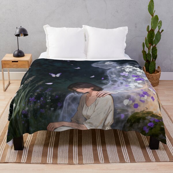 Item preview, Inner Self Woman Art, Self Compassion Fine Art, Emotional Healing Garden designed and sold by stylishdzign.