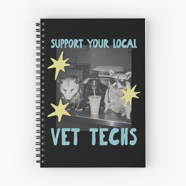 Item preview, Support Your Local Vet Techs Animals designed and sold by RDGNR.