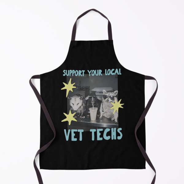 Item preview, Support Your Local Vet Techs Animals designed and sold by RDGNR.