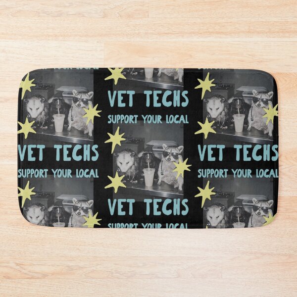 Item preview, Support Your Local Vet Techs Animals designed and sold by RDGNR.