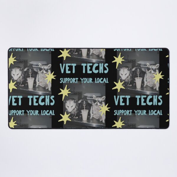 Item preview, Support Your Local Vet Techs Animals designed and sold by RDGNR.