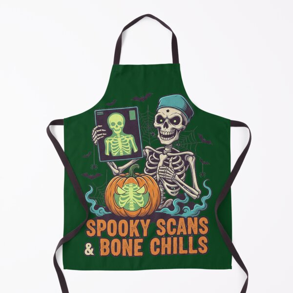 Item preview, Spooky Scans Bone Chills Skeleton Pumpkin Graphic designed and sold by Exquisite Design Studio „Paculówka”.