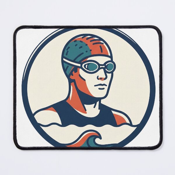 Item preview, Triathlete Medallion In The Water designed and sold by eduardoroa22.