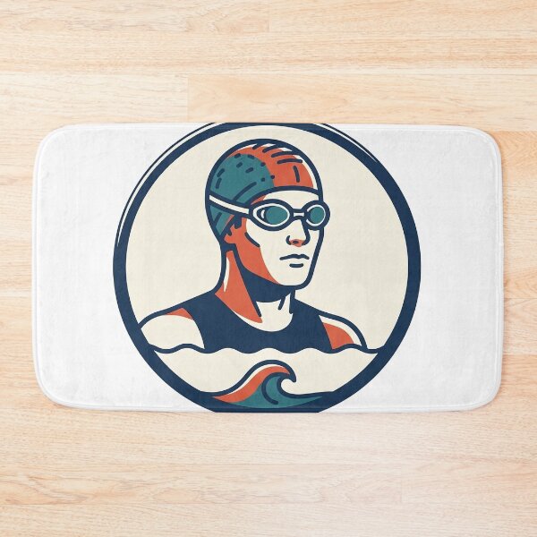 Item preview, Triathlete Medallion In The Water designed and sold by eduardoroa22.