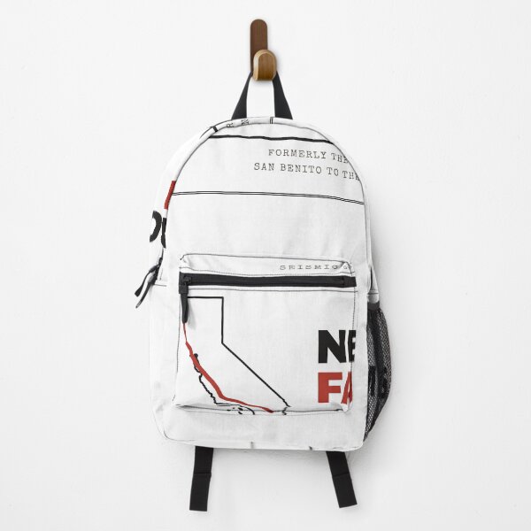 Item preview, Newsom's Fault Vintage California Fault Line Map designed and sold by Goon Town USA fan club.