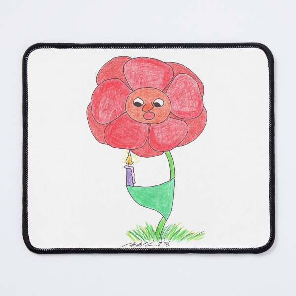 Item preview, Blume mit Kerze - Flower with Candle designed and sold by Anke‘s Bazaar.