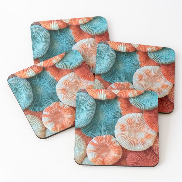 Item preview, Organic Worlds: Coral Mandalas — Vibrant Marine Macro designed and sold by Atlas-of-Worlds.