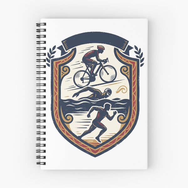 Item preview, Triathlon Crest With Three Disciplines designed and sold by eduardoroa22.