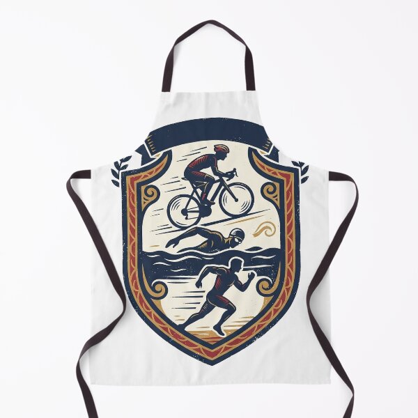 Item preview, Triathlon Crest With Three Disciplines designed and sold by eduardoroa22.