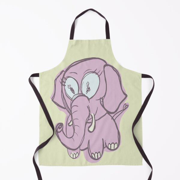 Item preview, cute pink elephant designed and sold by Rondarlen.