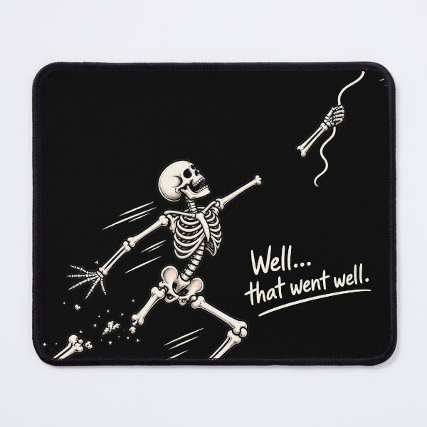 Item preview, Skeleton Lost Balloon Well Shit Funny Saying Quote Halloween designed and sold by will freed18.