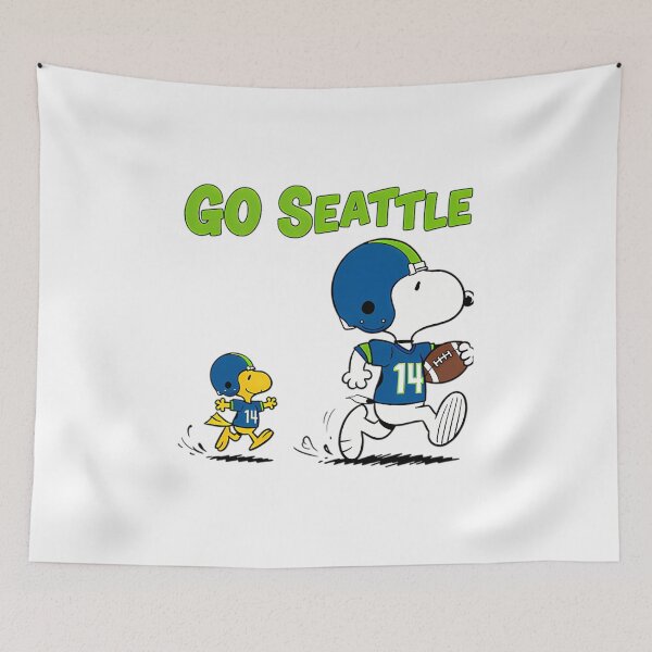 Item preview, Seattleoopy Seahawks S n o o p y designed and sold by ZevyStores.
