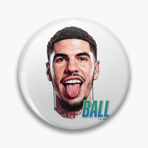 Item preview, LaMelo Ball Playful Tongue-Out Basketball Star Fan Art designed and sold by InGame Basketball.