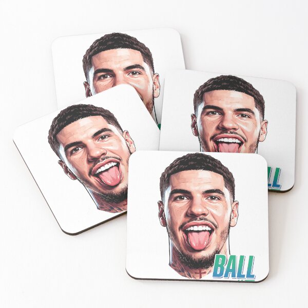 Item preview, LaMelo Ball Playful Tongue-Out Basketball Star Fan Art designed and sold by InGame Basketball.