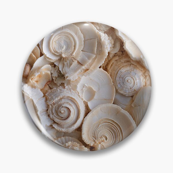 Item preview, Organic Worlds: Ivory Spirals — Shell Macro Landscape designed and sold by Atlas-of-Worlds.
