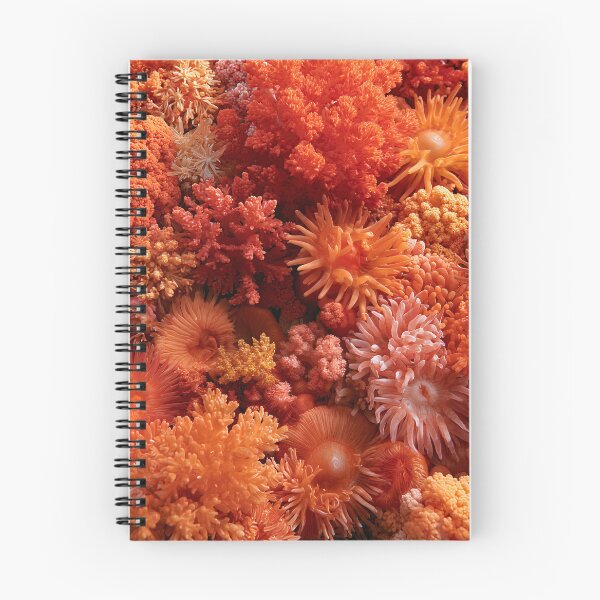 Item preview, Organic Worlds: Ember Reef — Coral Macro Landscape designed and sold by Atlas-of-Worlds.