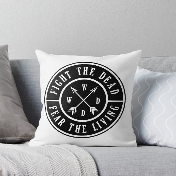 Item preview, Fight the Dead Fear the Living Inspirational Survival Quote Design designed and sold by ColourofAcedia.