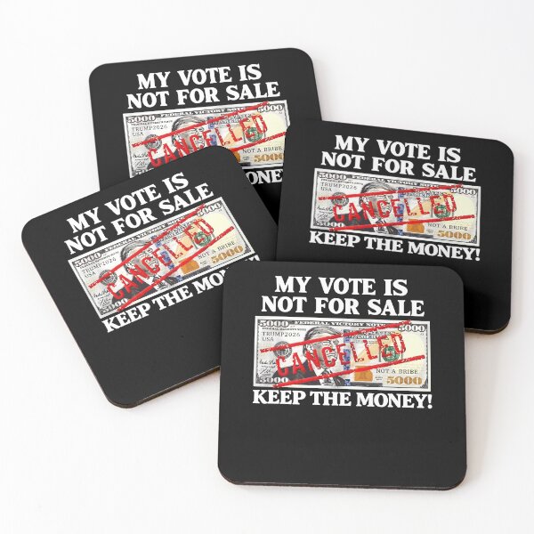 Item preview, My Vote Is Not For Sale Anti Corruption Election Day Political Protest designed and sold by ostenlee.