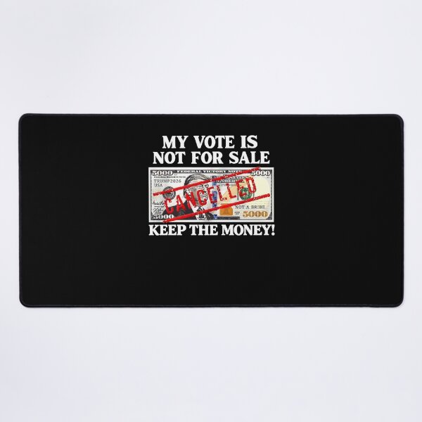 Item preview, My Vote Is Not For Sale Anti Corruption Election Day Political Protest designed and sold by ostenlee.