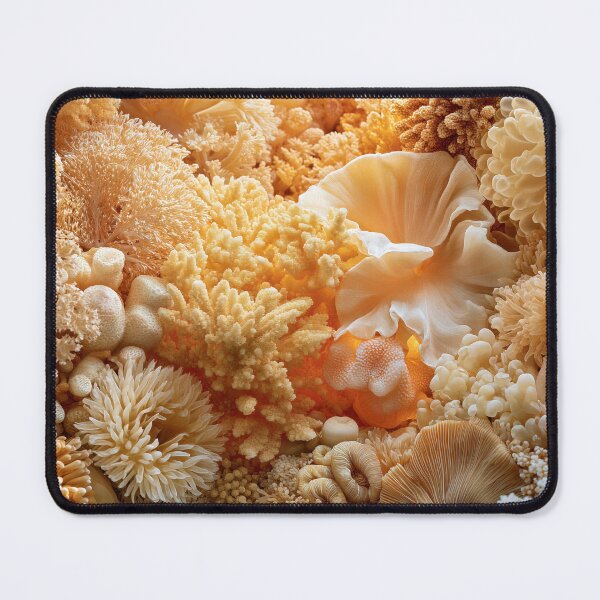 Item preview, Organic Worlds: Amber Garden — Coral Macro Landscape designed and sold by Atlas-of-Worlds.