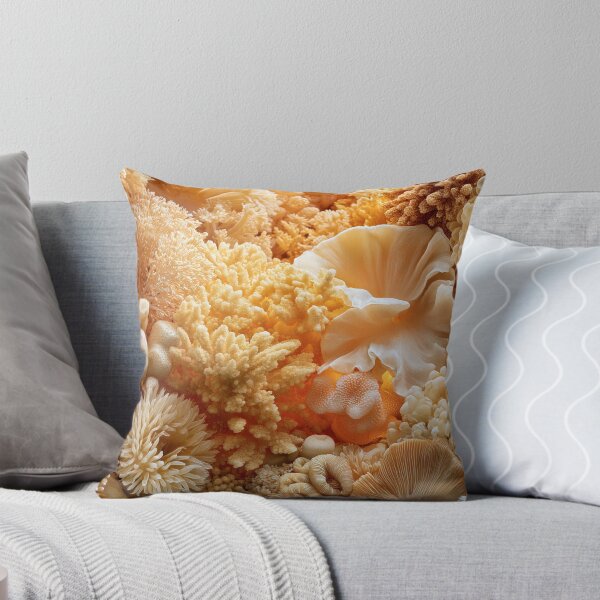Item preview, Organic Worlds: Amber Garden — Coral Macro Landscape designed and sold by Atlas-of-Worlds.
