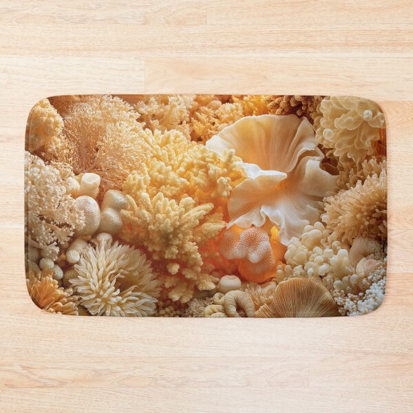 Item preview, Organic Worlds: Amber Garden — Coral Macro Landscape designed and sold by Atlas-of-Worlds.