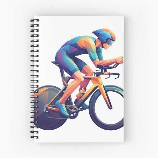Item preview, Low Poly Triathlete On An Aero Bike designed and sold by eduardoroa22.