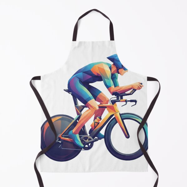 Item preview, Low Poly Triathlete On An Aero Bike designed and sold by eduardoroa22.