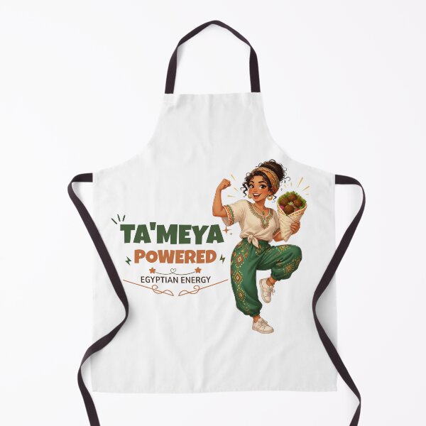 Item preview, Taameya Powered Funny Egyptian Falafel Food Sticker designed and sold by KaBaRen.
