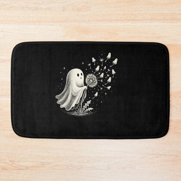 Item preview, Cute Ghost Blowing Dandelion Wish Funny Halloween Spooky designed and sold by Juansustait.