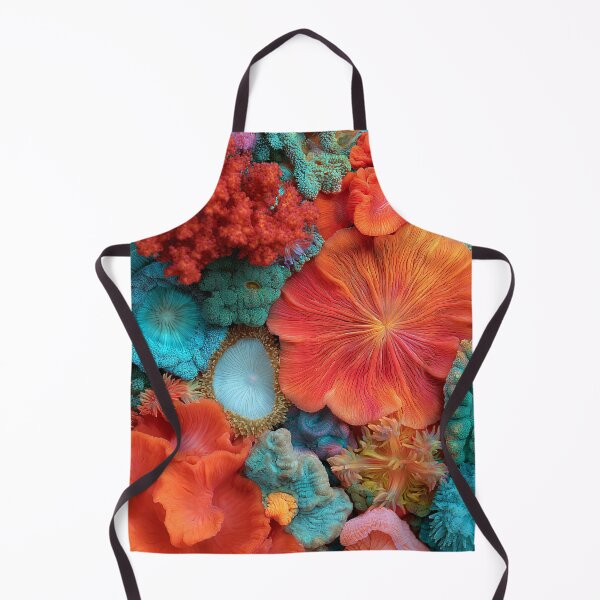 Item preview, Organic Worlds: Tidal Garden — Surreal Coral Reef Landscape designed and sold by Atlas-of-Worlds.