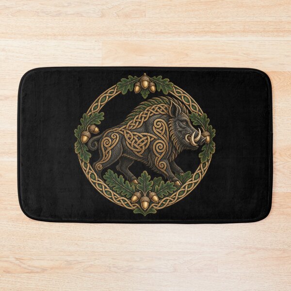 Item preview, Celtic boar in interlacing patterns designed and sold by lAnJefurtifeu.