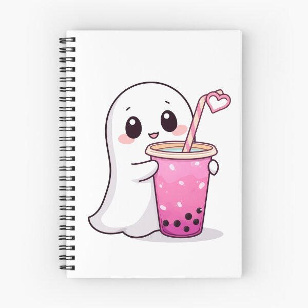 Aperçu de l'œuvre Bubble Tea Ghost créée et vendue par Stylestickers55.