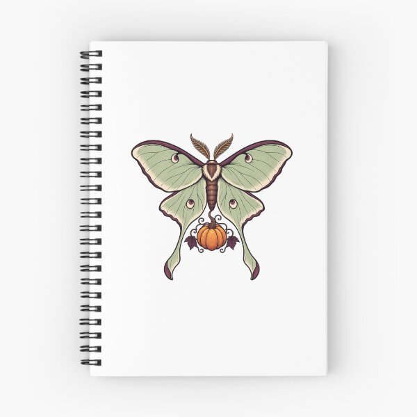 Item preview, Halloween Moth Gift – Luna Moth and Pumpkin designed and sold by UrbanCanvvas.