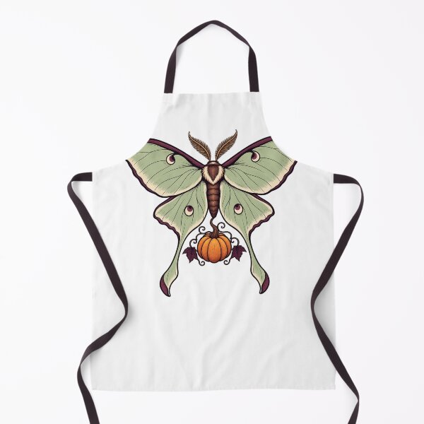 Item preview, Halloween Moth Gift – Luna Moth and Pumpkin designed and sold by UrbanCanvvas.