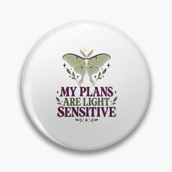 Item preview, My Plans Are Light Sensitive – Halloween Moth Lover Gift designed and sold by UrbanCanvvas.