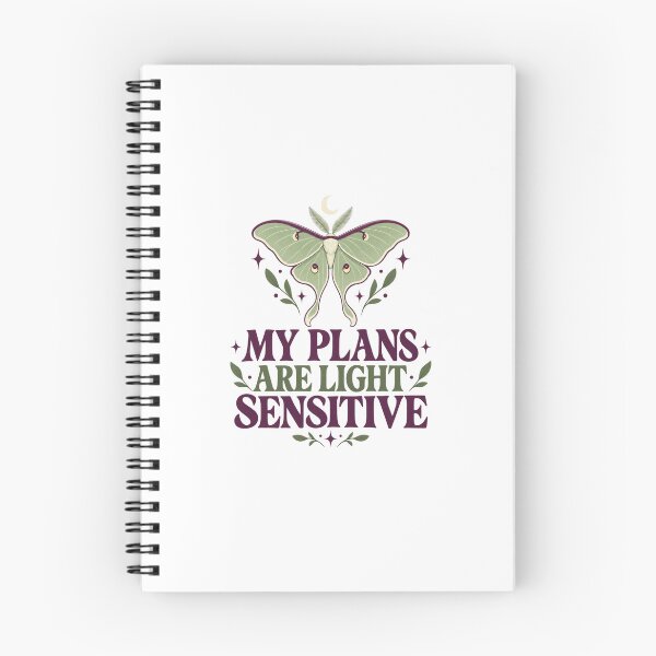 Item preview, My Plans Are Light Sensitive – Halloween Moth Lover Gift designed and sold by UrbanCanvvas.