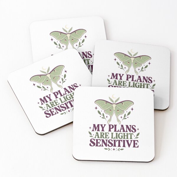 Item preview, My Plans Are Light Sensitive – Halloween Moth Lover Gift designed and sold by UrbanCanvvas.