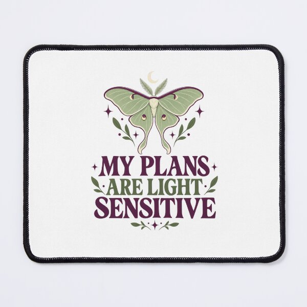 Item preview, My Plans Are Light Sensitive – Halloween Moth Lover Gift designed and sold by UrbanCanvvas.