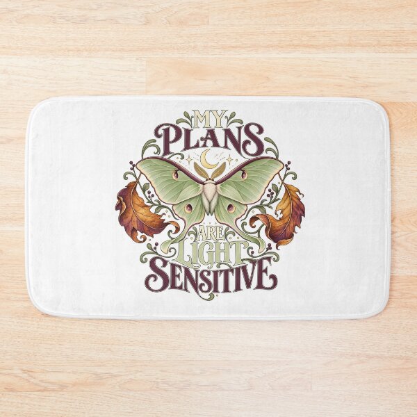 Item preview, My Plans Are Light Sensitive – Illustrated Luna Moth Nature Gift designed and sold by UrbanCanvvas.