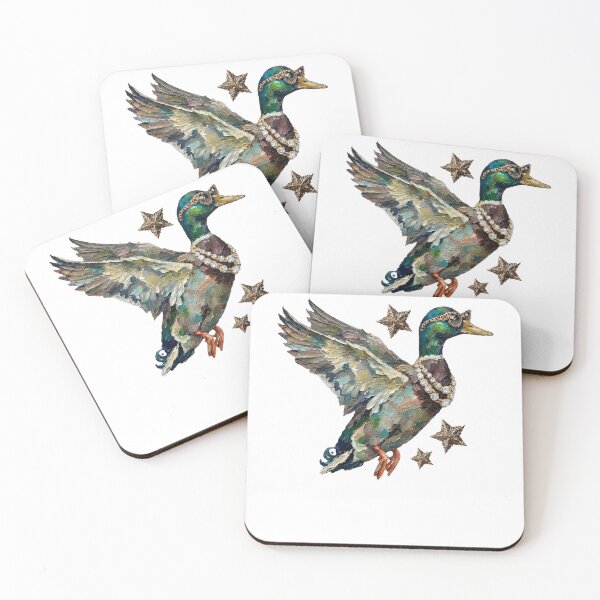 Item preview, Glam Mallard Duck Fashion Art designed and sold by RDGNR.