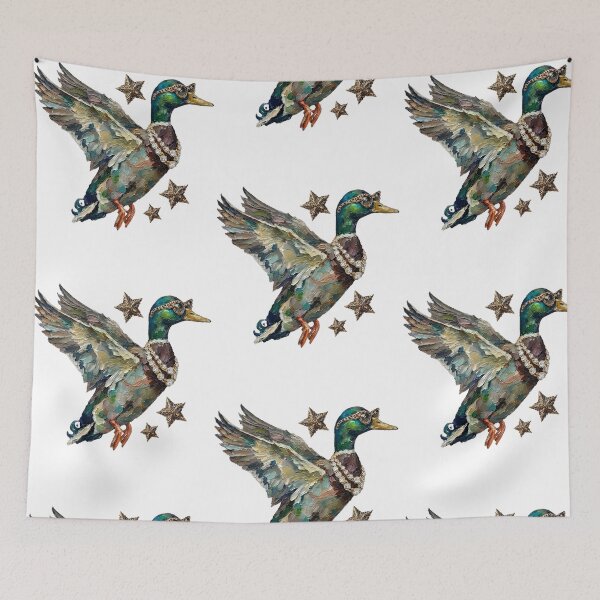 Item preview, Glam Mallard Duck Fashion Art designed and sold by RDGNR.