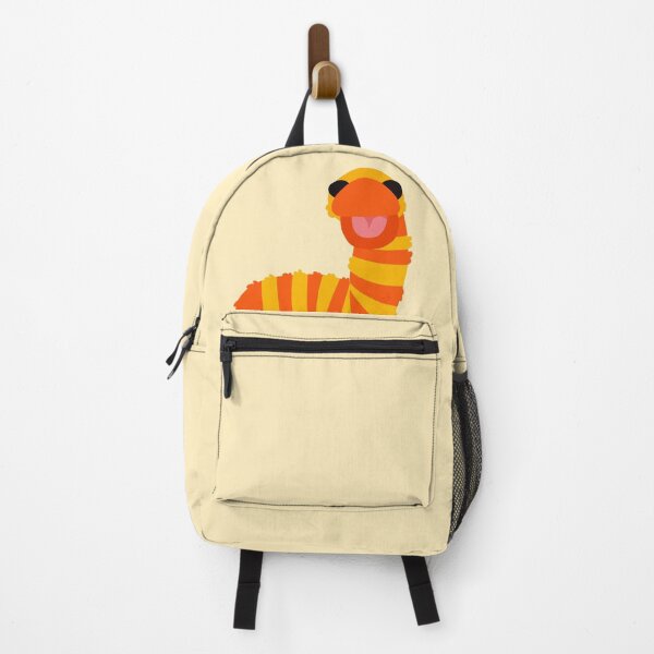 Item preview, Striped Orange Worm designed and sold by ClumsyPillbug.