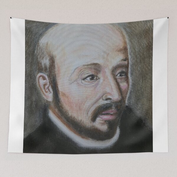 Item preview, St. Ignatius of Loyola designed and sold by ScottSvanefeltArt.
