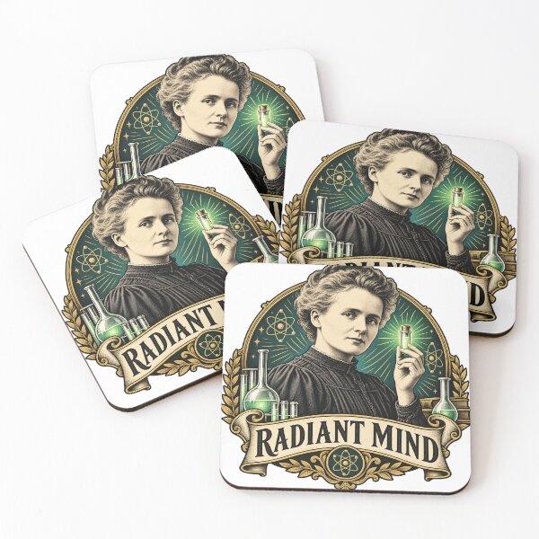 Item preview, Radiant Mind Marie Curie Vintage designed and sold by sublidesign.