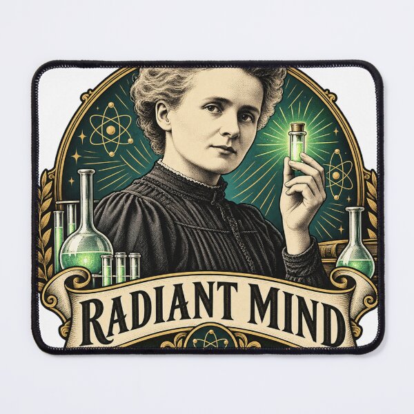 Item preview, Radiant Mind Marie Curie Vintage designed and sold by sublidesign.