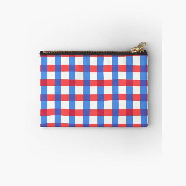Item preview, Patriotic Red White Blue Gingham Check Pattern designed and sold by Jeallan Designs.