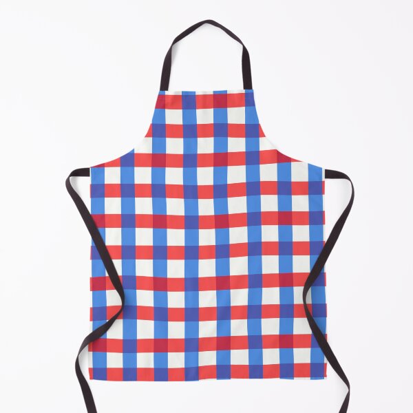 Item preview, Patriotic Red White Blue Gingham Check Pattern designed and sold by Jeallan Designs.