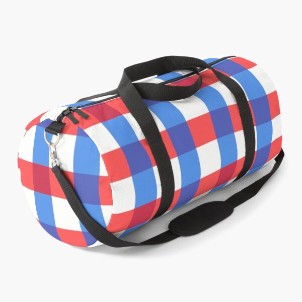Item preview, Patriotic Red White Blue Gingham Check Pattern designed and sold by Jeallan Designs.
