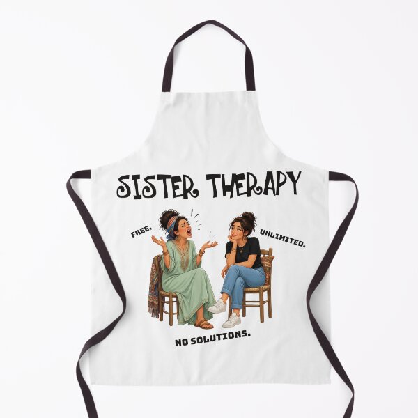 Item preview, Sister Therapy Funny Sister Quote Humor Gift Design designed and sold by KaBaRen.
